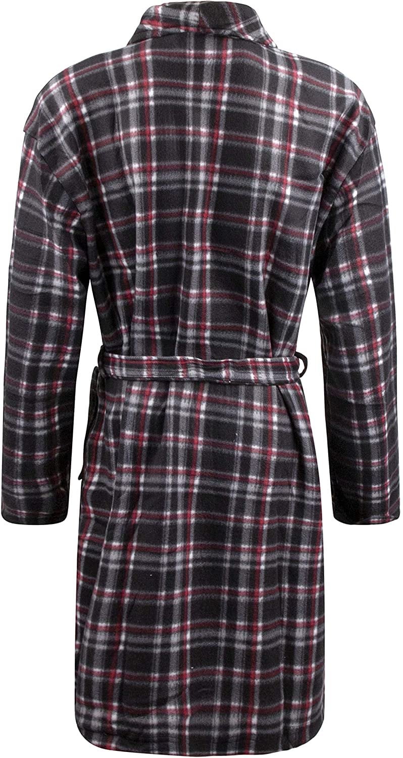 Mens Fleece Robe 100/% Polyester Ecko Unltd