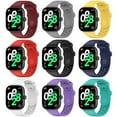 thumbnail image 5 of New Breathable Watchband Smart Watch Replacement Silicone Strap Wristband Bracelet DARK BLUE, 5 of 8