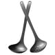thumbnail image 3 of 1 Set Food de acero inoxidable Servir cucharas Suco de manija larga Sopa ranurada Servir cuchara, 3 of 8