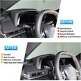 thumbnail image 2 of TINKI Dashboard Panel Trim Cover Frame Fit for Chevrolet Corvette C8 2020-2023, ABS Center Console Dash Board Trim Frame, Dial Dashboard Moulding Decorative Accessories, 2 of 12