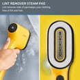 thumbnail image 5 of Rowenta, vaporizador para ropa, vaporizador de mano PurePop, 1.5 libras, calentamiento en 15 segundos, capacidad de 2.3 onzas, 1150 vatios, planchado, vaporizador de ropa amarillo, elementos esenciale, 5 of 5