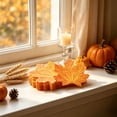 thumbnail image 4 of Fall Disposable Tableware Set, Thanksgiving Pumpkin Maple Leaf Dinner Party Supplies Paper Plates Cups Napkin for Autumn Holiday Table Decor 40 Papers, 4 of 6
