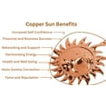 thumbnail image 7 of Copper God Sun Hanging,Vastu Balancing,Wall Hanger,Door Hanger,East Direction,Home Decor, 7 of 7