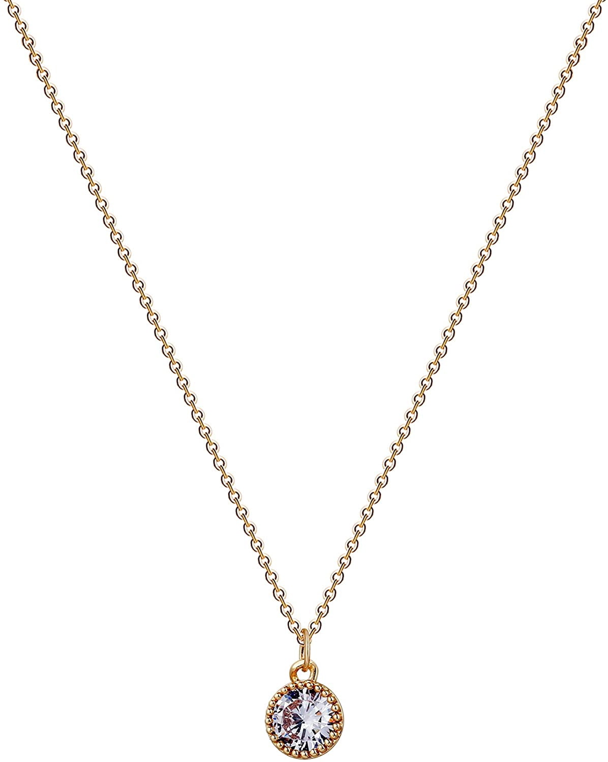 Dainty Cubic Zirconia Necklaces for 