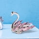 thumbnail image 4 of modernas, colección de decoración de cisnes, regalos, estatua de pie independiente de estar, dormitorio, mujeres, mamá, Rosado perfecl Estatuilla de cisne, 4 of 8