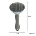thumbnail image 3 of us 1-2 pack self cleaning slicker brushes for dogs cats pet grooming brush tool, 3 of 5