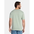 thumbnail image 4 of Saint Patrick's Day Men's 4 Leafy Malarkey Graphic Tee by Way to Celebrate, Sizes XS-5XL, 4 of 5
