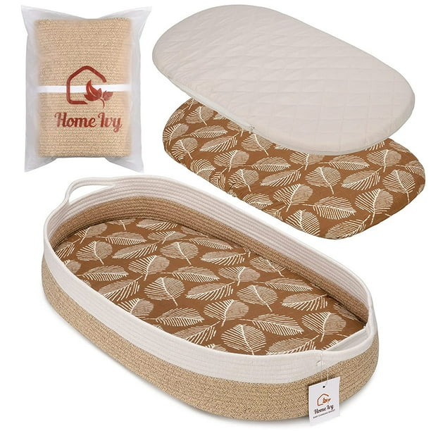Baby changing basket Moses table pad includes thick foam pad