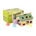 thumbnail image 4 of Shape Sorter House Classic Educational Shape Matching Game Fine Motor Skills Toy, 4 of 10