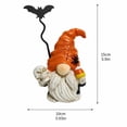 thumbnail image 3 of Halloween Table Decor Orange 1 Piece for Indoor Home Decor, 3 of 8