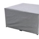 thumbnail image 4 of Funda para muebles patio, funda para sillas comedor exterior, tela Oxford, a prueba polvo, impermeable, protector multiusos. Plata 120x120x85cm, 4 of 4