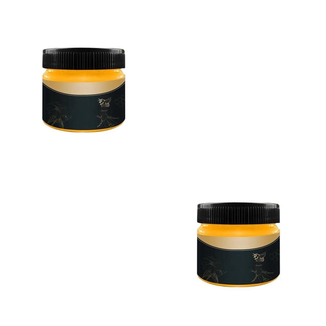 Bewildely Cera de abejas para condimentos de madera, cera para pulir, a prueba de humedad, antigrietas, herramientas de limpieza resistentes al Type1 NO1