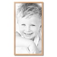 thumbnail image 2 of ArtToFrames 18" x 34" Red Oak Wood Picture Frame, 18x34 inch Brown Wood Poster Frame (WOM-4878), 2 of 7