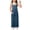 Blue, variant on Girls Short Sleeve Chambray Romper, Button Down Collared Casual Jumpsuit with Pockets, Kids Summer One-Piece Outfit(Blue/4-5 Years)