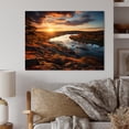 thumbnail image 2 of Designart "Delaware Coastal horizon I" Landscapes Metal Wall Decor, 2 of 5