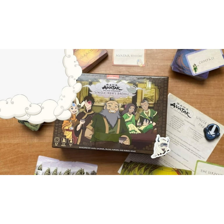Nickelodeon Avatar The Last Airbender Uncle Irohs Dream Board Game