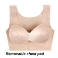 thumbnail image 6 of Toimothcn Bras For Women Casual Solid Color Wireless Sports Bra Seamless Push Up Adjustable Yoga Sports Oversized Sexy Brassiere Comfy Womens Bras, 6 of 6