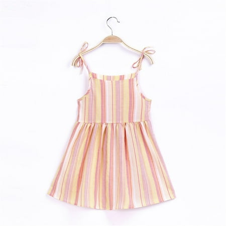 

GERsome Toddler Kids Girls Princess Dress Floral Casual Dress Girls Party Dres