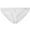 White, variant on Srogem Men's Mesh See Through Transparent Bulge Pouch Bikini Briefs Underwear Breathable Super Thin Briefs