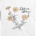 thumbnail image 3 of Instant Message - Delicate Balance Cropped Graphic T-Shirt, 3 of 6
