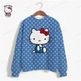 thumbnail image 4 of Sudadera con capucha de gran tamaño de otoño Sudadera con capucha de gran tamaño kawaii para mujer Sudaderas de moda HELLO KITTY Ropa Y2k Sudadera kawaii para mujer, 4 of 5