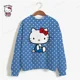 thumbnail image 5 of Sudadera con capucha para mujer, ropa de calle Harajuku, moda de otoño e invierno, sudadera con estampado de Hello Kitty, sudadera informal de manga larga para mujer, 5 of 5