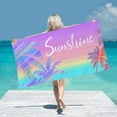 thumbnail image 4 of Guanhe Summer Microfiber Kids Beach Towel Super Sandproof Beach Blanket Multi-Purpose Towel For Travel Swimming Pool Camping, 4 of 7