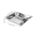 thumbnail image 2 of PAMINGONO Creative Cleaning Shovel Plated Silver Desktop Dustpan Practical and Convenient for Home, 2 of 8