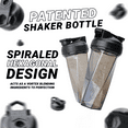 thumbnail image 5 of Helimix 2.0 Vortex White Portable Pre-Workout Protein Blender Shaker Bottle No Balls or Whisks Made in USA 20oz, 5 of 9
