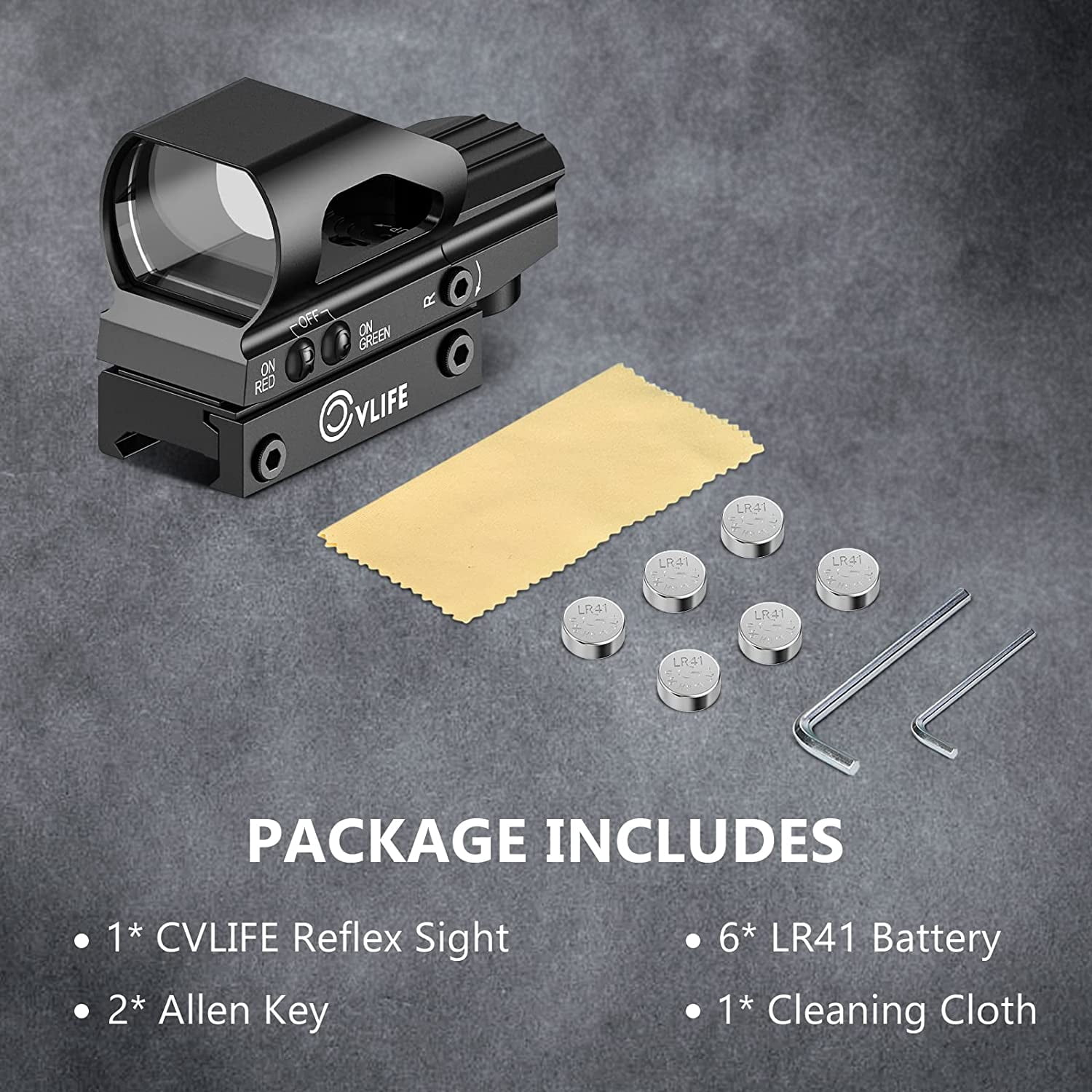 CVLIFE Red Dot Sight ON & Off Switch for 20mm
