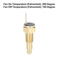 thumbnail image 4 of Coche Radiador Ventilador Térmico Interruptor Unique Bargains 1/8 NPT 200 Grados, 4 of 6