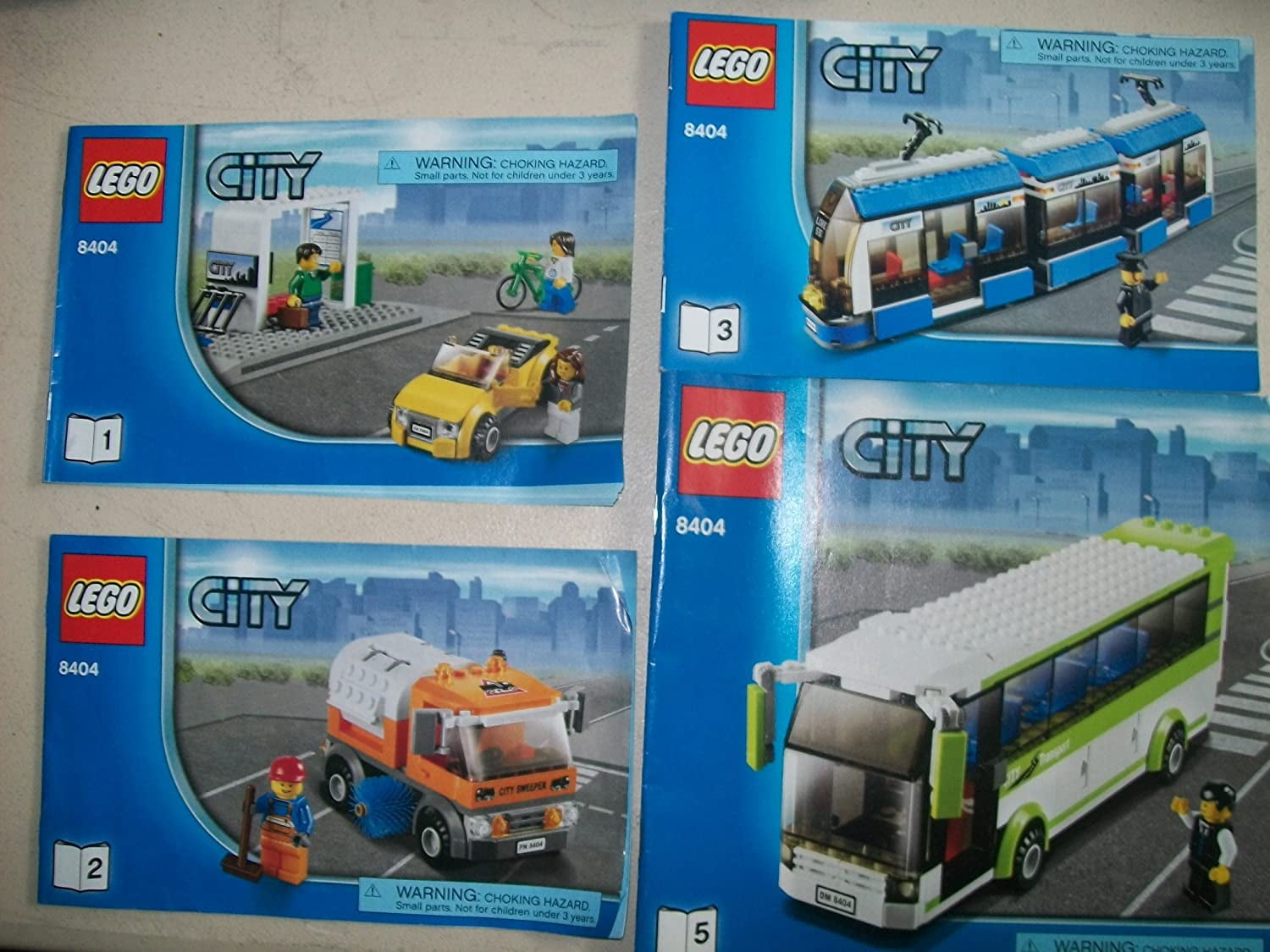 alkove Egenskab bekvemmelighed City Public Transport Station Set LEGO 8404 - Walmart.com