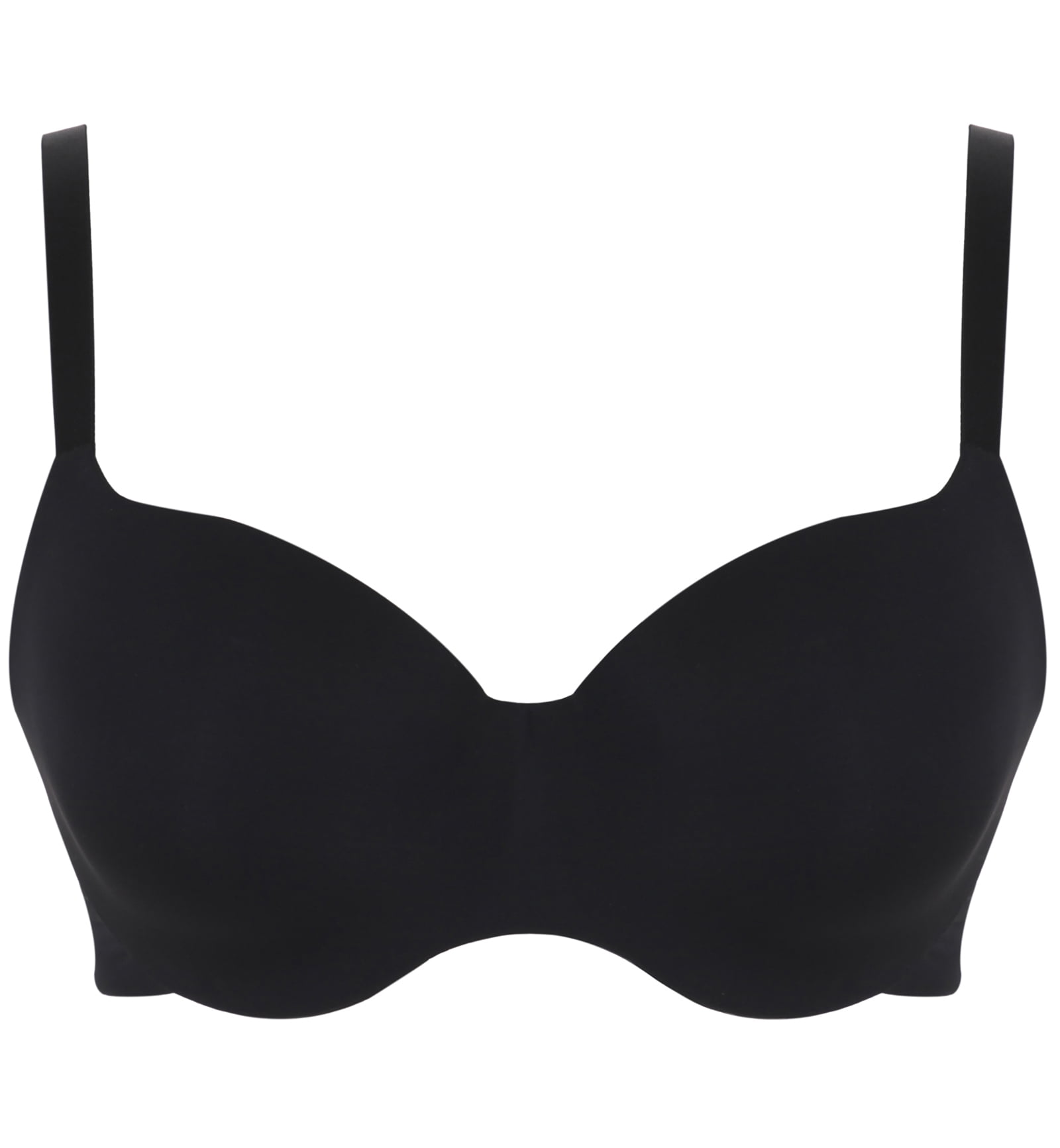 Panache 365 Molded Underwire T-Shirt Bra (10905),28GG,Black