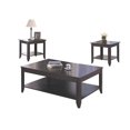thumbnail image 1 of Coaster Home Furnishings 3-piece Occasional Table Set with Shelves Cappuccino, 1 of 2