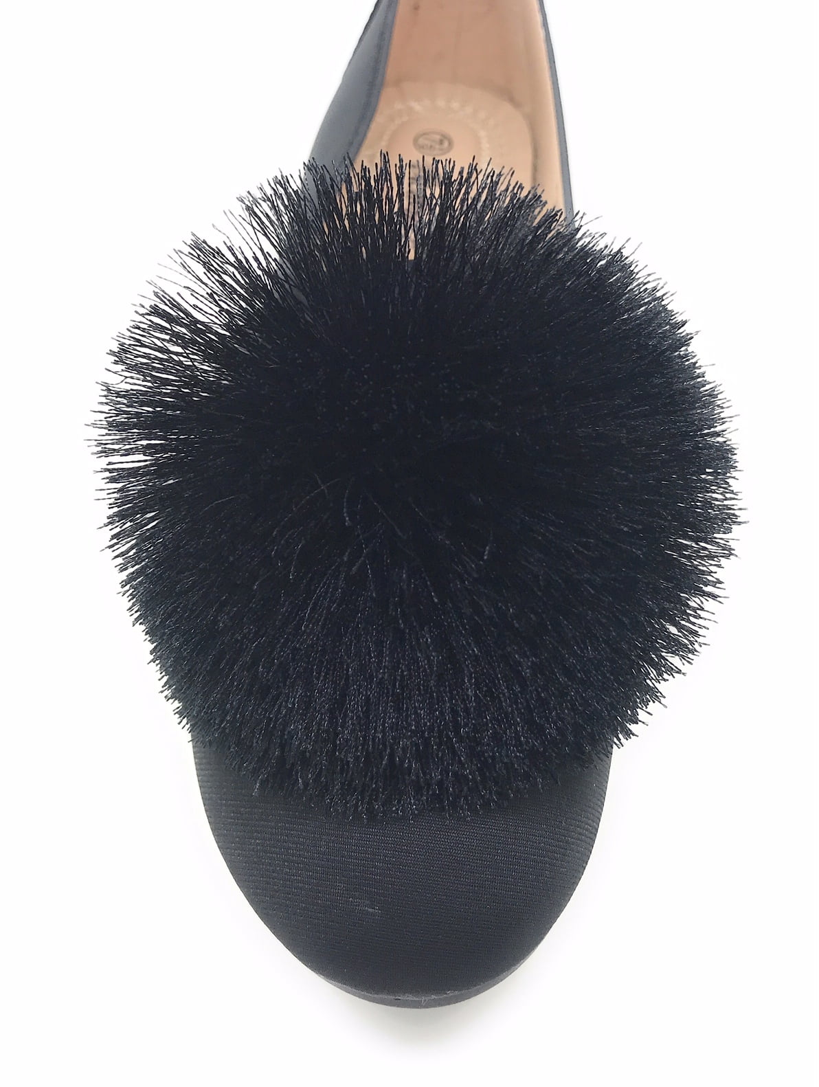 Victoria K Pom-Pom Ballerina Flats (Women)
