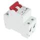 thumbnail image 4 of Disyuntor en miniatura de CC 2P Aislador de sistema solar fotovoltaico Montaje en carril DIN 1000V 50A DZ47‑63Z C50, 4 of 10