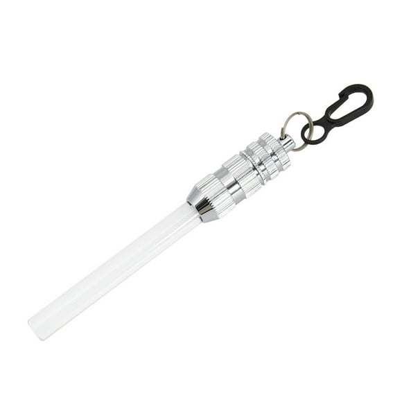 Greeniant Antorcha de buceo de plástico, gran sellado, luz de señal de buceo, artesanía, accesorios para exteriores, lámpara de advertencia, equipo Deportes acuáticos Blanco/siempre iluminado Greeniant OD028403-01