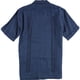thumbnail image 2 of CubAvera Mens Linen 4 Pocket Guayabera Button Up Shirt, blue, S Neck, 2 of 2