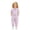 F247 Purple, variant on Curuila Children Girls Jumpsuits Short Sleeve Solid Color Lapel Button Down Bodysuits For Girls Summer Fashion Clothes Purple Size 18-24 Months