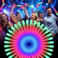 thumbnail image 1 of Barras luminosas de espuma Wellent Wellent, 55 unidades con 3 modos de destellos coloridos, 1 of 7