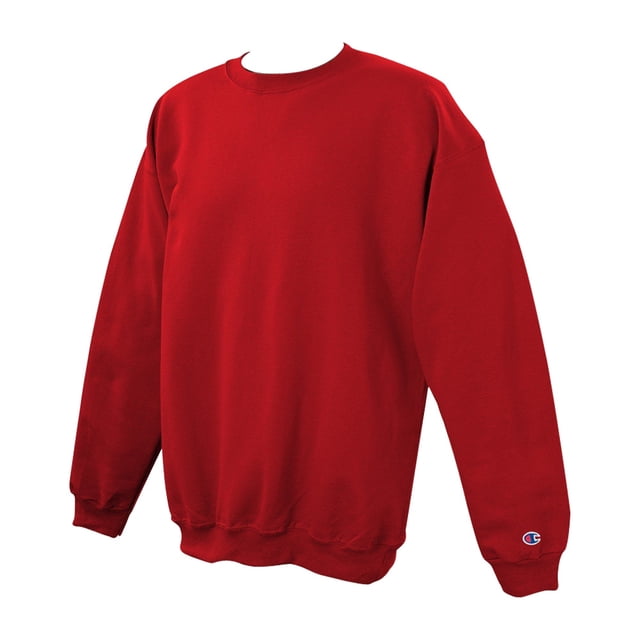 Champion Double Seco Eco Fleece Crew, Scarlet L Champion suéter