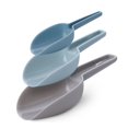 thumbnail image 4 of PIX-LINK Juego de 3 cucharas de plástico multiuso para cocina, cuchara de bar para botes, harina, polvos, alimentos secos, dulces, maíz pop, granos de café y comida para mascotas PIX-LINK Gadgets de cocina, 4 of 7