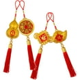 thumbnail image 3 of WHAMVOX  4 Pcs New Year Decorations Hanging Ornament for Festival, 3 of 8