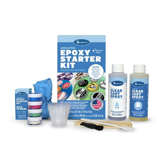 Alumilite Amazing Epoxy Starter Kit, Adult Ages 14 & up