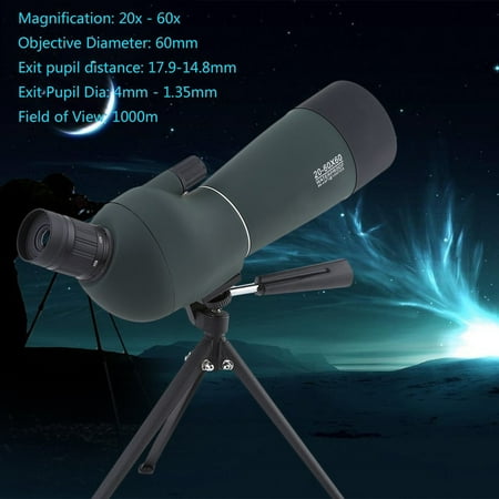 High Definition Zoom Monocular Telescope Zoom Lens 20x-60x Space Astronomical Night Vision Target Telescope With Tripod