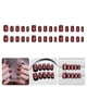 thumbnail image 2 of 30pcs False Nail Cats Eye Short Press On Nail Easy Application Stick on Nail Manicure For Commuting Or Parties, 2 of 4
