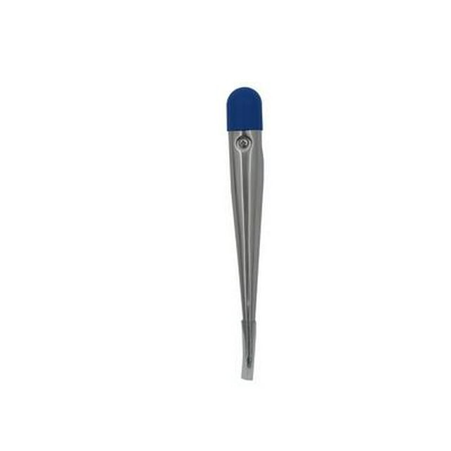 Shisuyan Marine Rope Threading Tool With Blue Head: Stainless Steel Ocean-Grade Accessory - Comfortable Plastic Handle For Yacht And Boat Rope Splicing