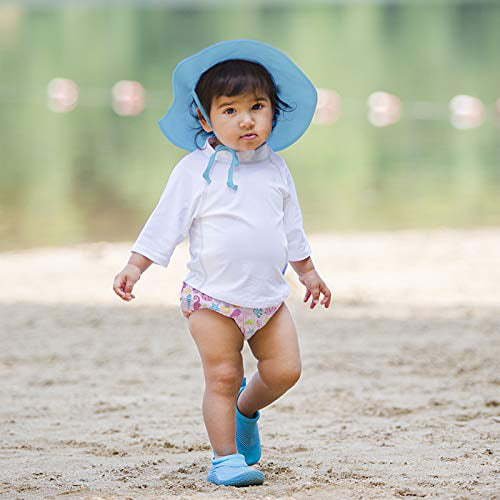 Green Sprouts Brim Sun Protection Hat Coral / 2T-4T