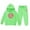 Green, variant on Long Sleeve Solid Warm Hoodie and Sweatpants Set for Child Toddler Boys Girls, Casual Hooded Pullover Sweat Suit Jogger Outfit