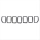 thumbnail image 1 of Front Grill Mesh Inserts Grille Kit for Jeep Grand Cherokee 2022, 1 of 5